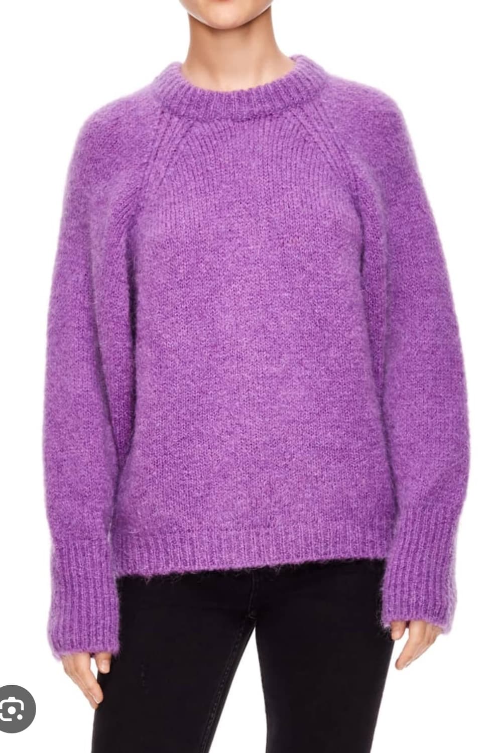 SANDRO 산드로 모헤어 블렌드 루즈핏 니트 2사이즈 상품이미지1