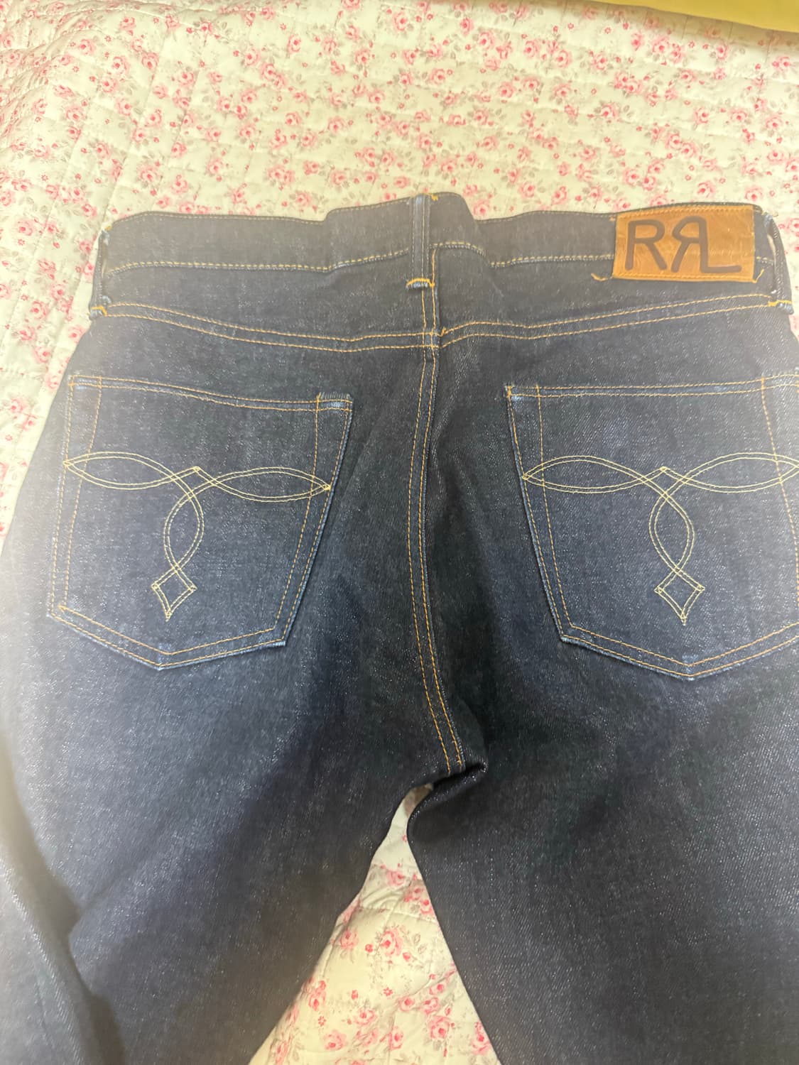 RRL 슬림부츠컷 셀비지 데님 32x30 상품이미지2