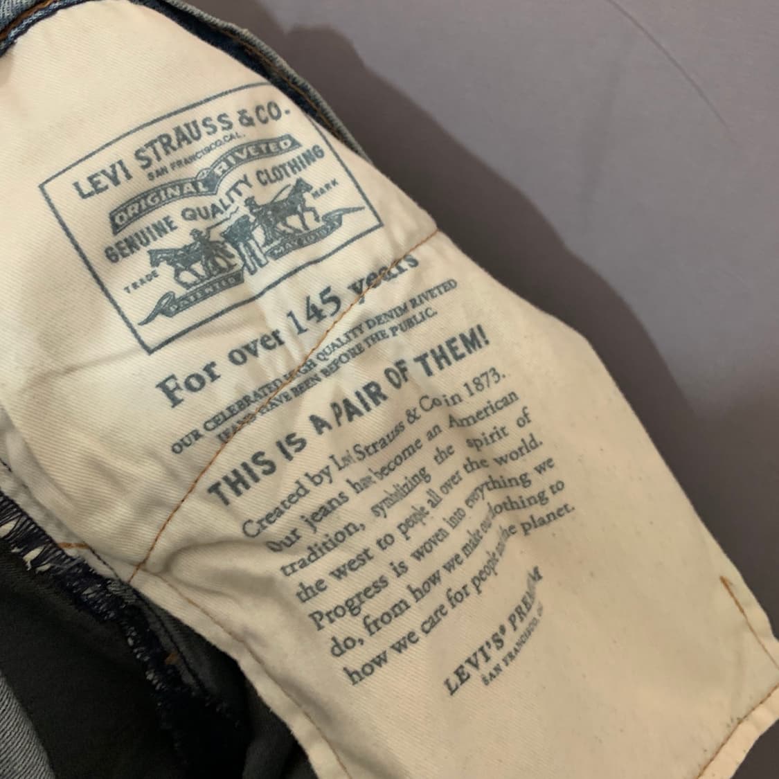 28인치 리바이스 511 프리미엄 쿨 스판 데님 청바지 상품이미지6