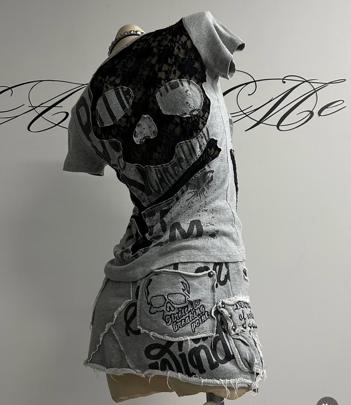 shop 502 빈티지 대대장 그레이세트 고스트오브할렘 상품이미지1