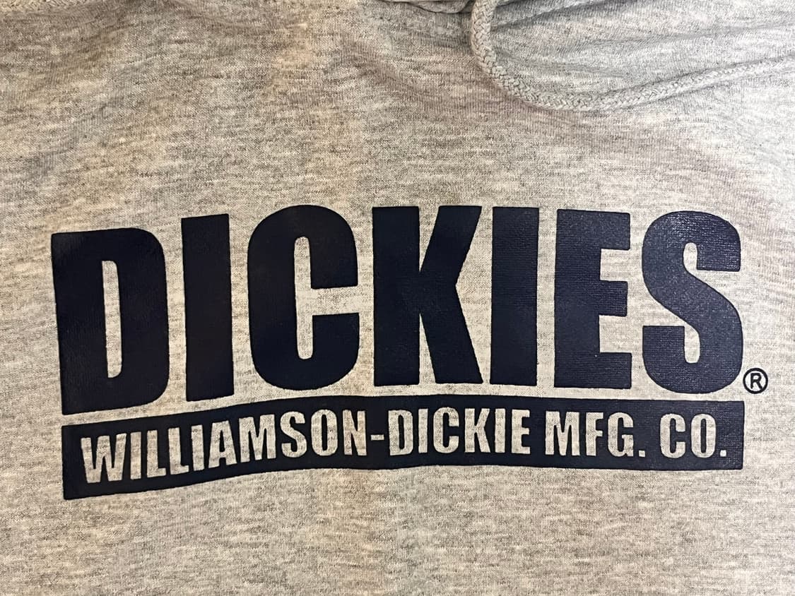 디키즈 Dickies 빈티지 회색 후드티 상품이미지4