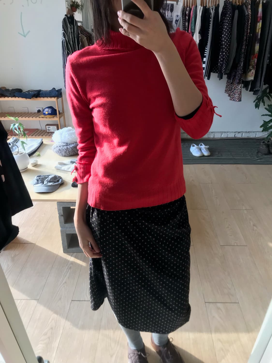 red ribbon knit 상품이미지7