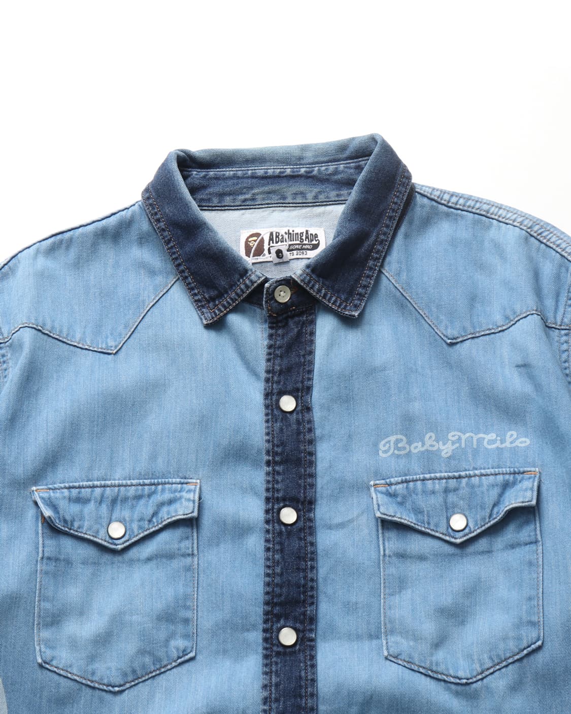 베이프 A BATHING APE Milo Western Shirt 상품이미지4