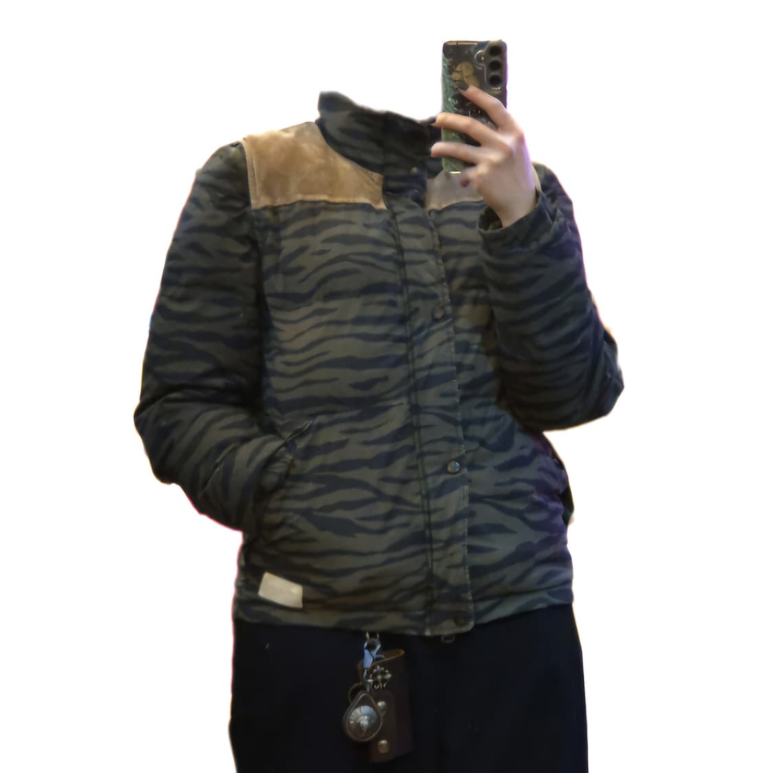 아디다스 오리지널스 타이거 카모 패디드 패딩 / 베스트 투웨이 지퍼 95 상품이미지9