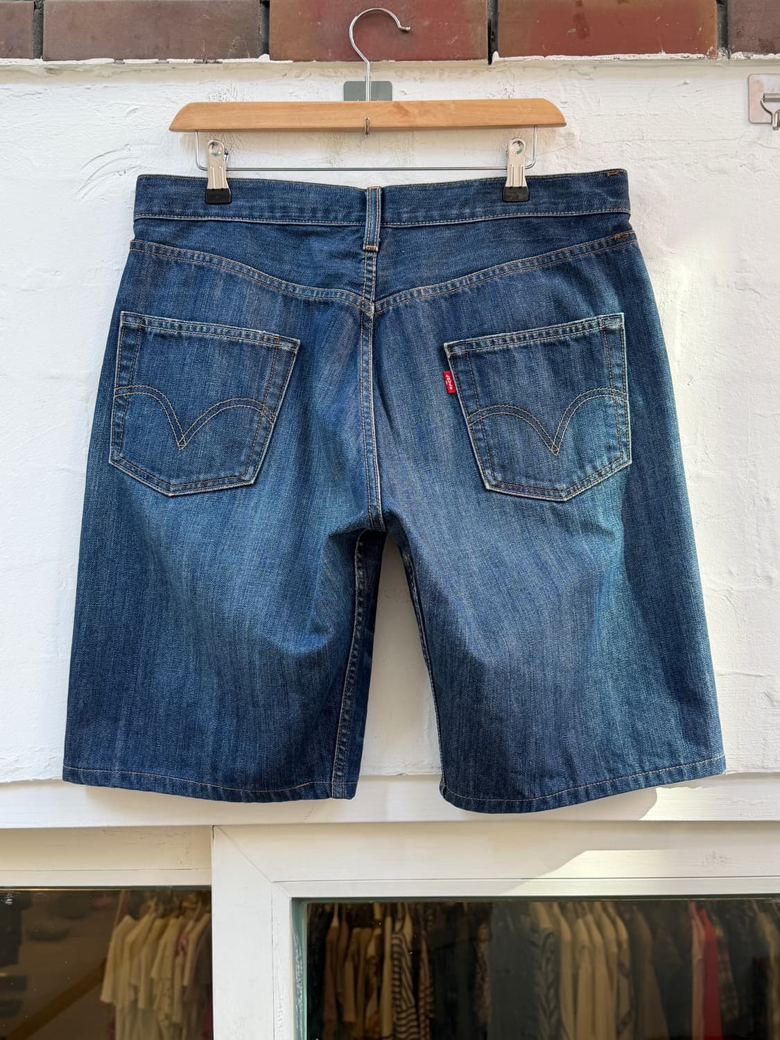 Levis 512 리바이스 릴랙스 스트레이트 데님 쇼츠 상품이미지6