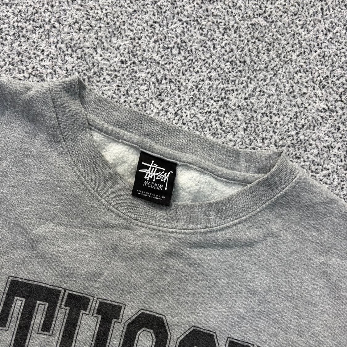 M 빈티지 긴팔티 기모 맨투맨 0428J 상품이미지2