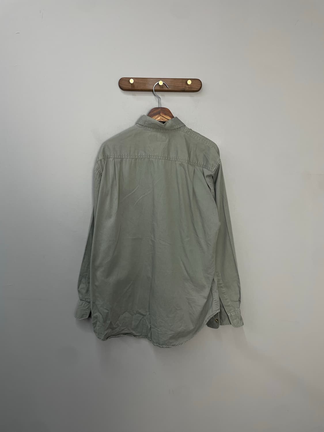 칼하트 카키 워크 셔츠 H1622 상품이미지4