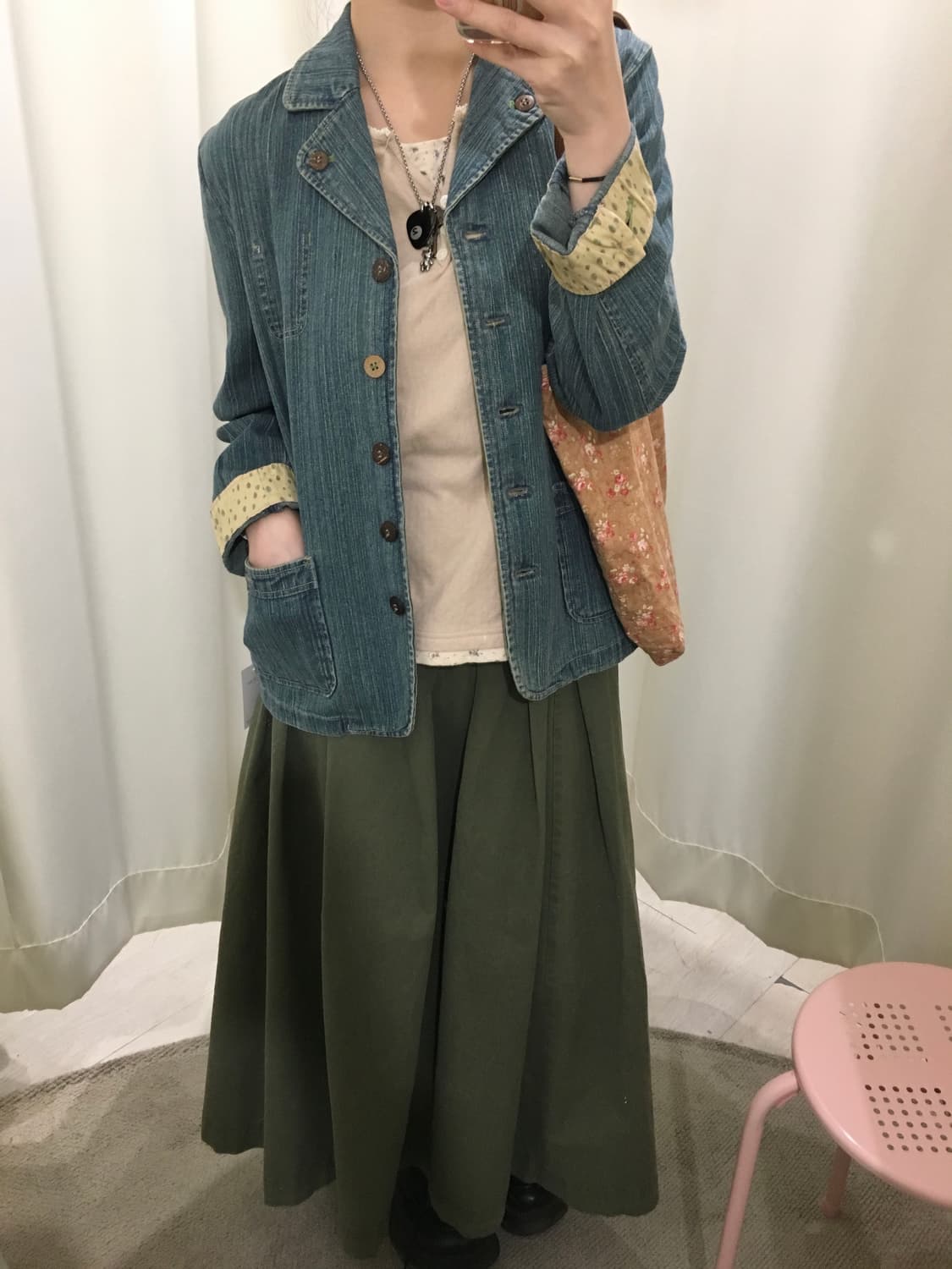JPN cotton skirt 상품이미지2