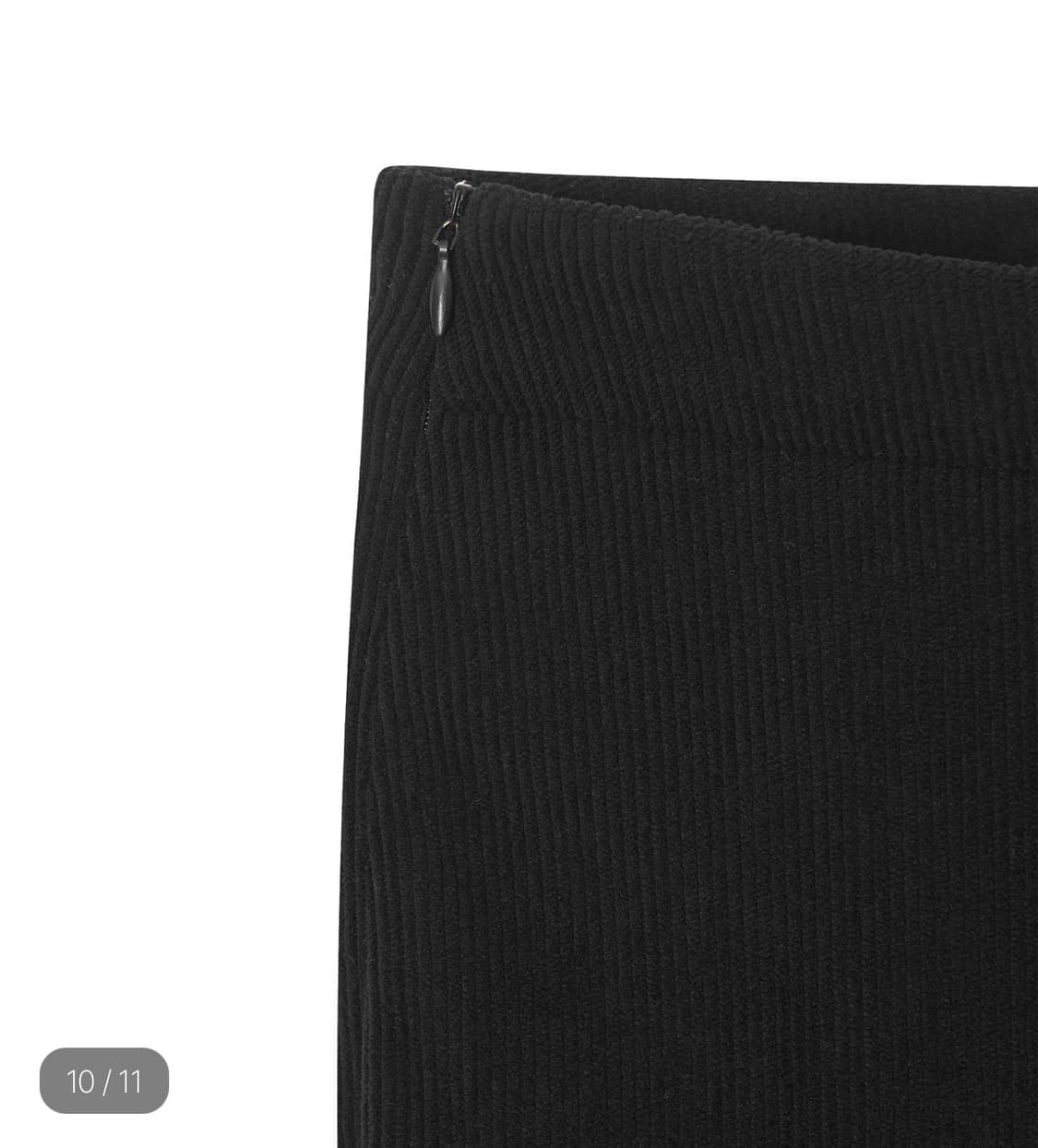 아모르샤이 BOOTCUT PANTS - CORDUROY BLACK  상품이미지9