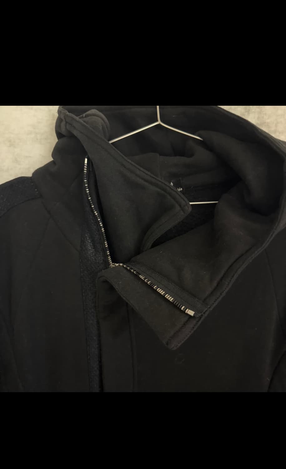 Vintage 하이넥 사선 자켓 상품이미지3