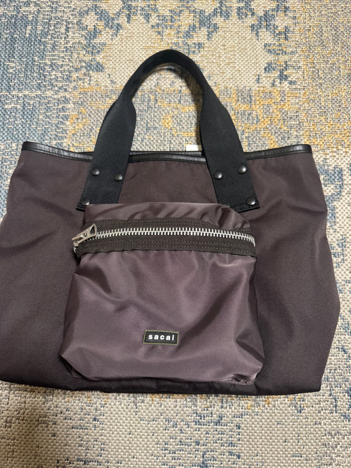 사카이 포켓 토트백 미디엄 상품이미지1