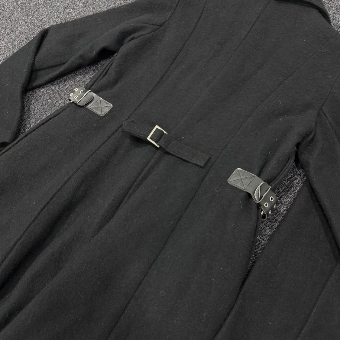 DARK REDROM H.naoto (H.jelly) 울 코트 상품이미지9