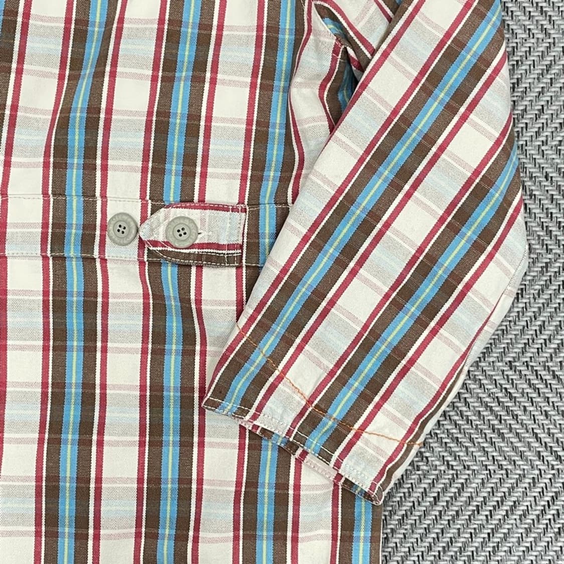 오일릴리 스트라이프 더블 버튼 자켓 v0110 상품이미지6