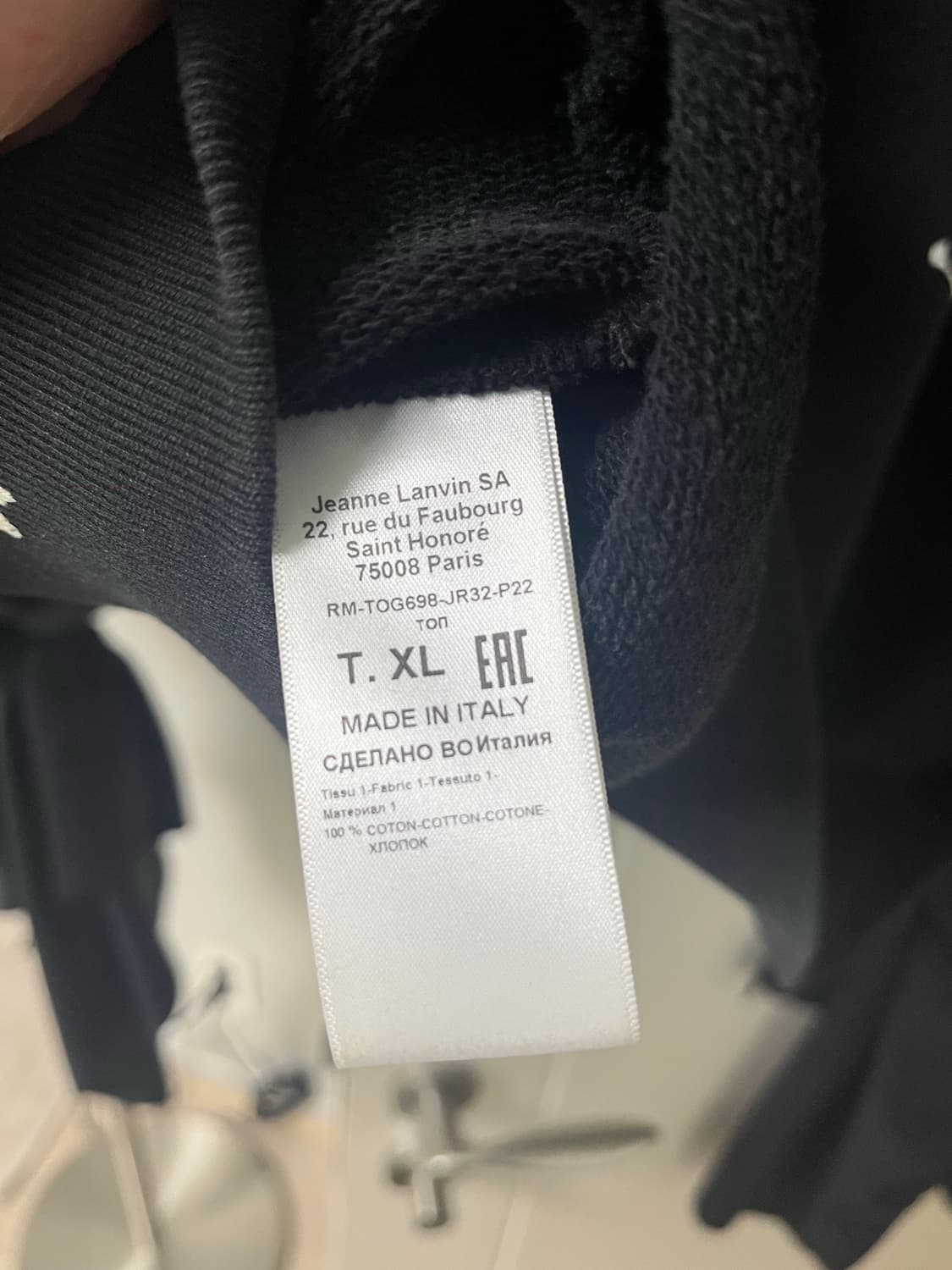 랑방 갤러리디파트먼트 후드티 xl 상품이미지4