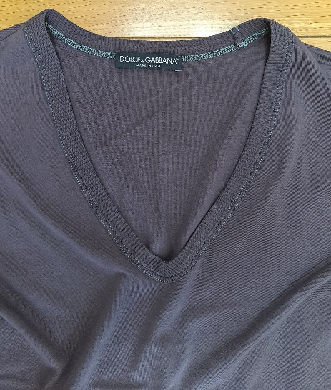 Dolce & Gabbana 남성 V넥 티셔츠 / 사이즈: S 상품이미지3