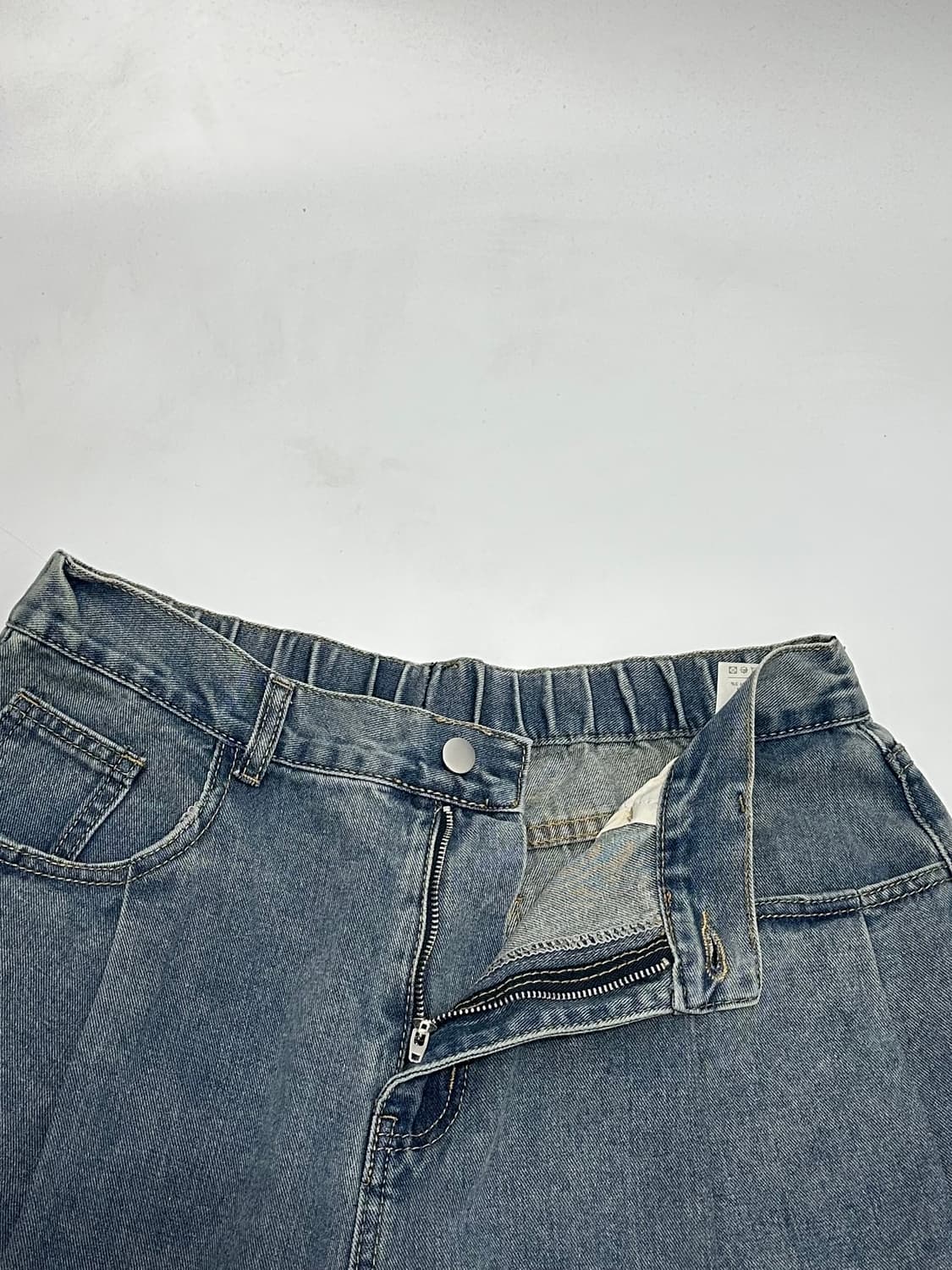 빈티지 워싱 배기 데님팬츠 청바지 상품이미지3