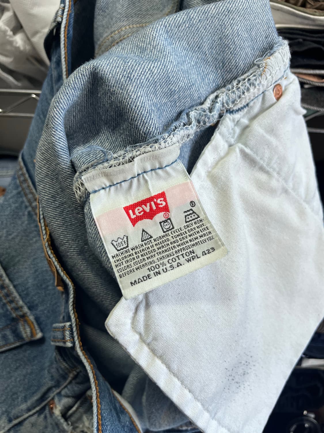 90s usa levis 501xx(블랭킷 스티치) 상품이미지9
