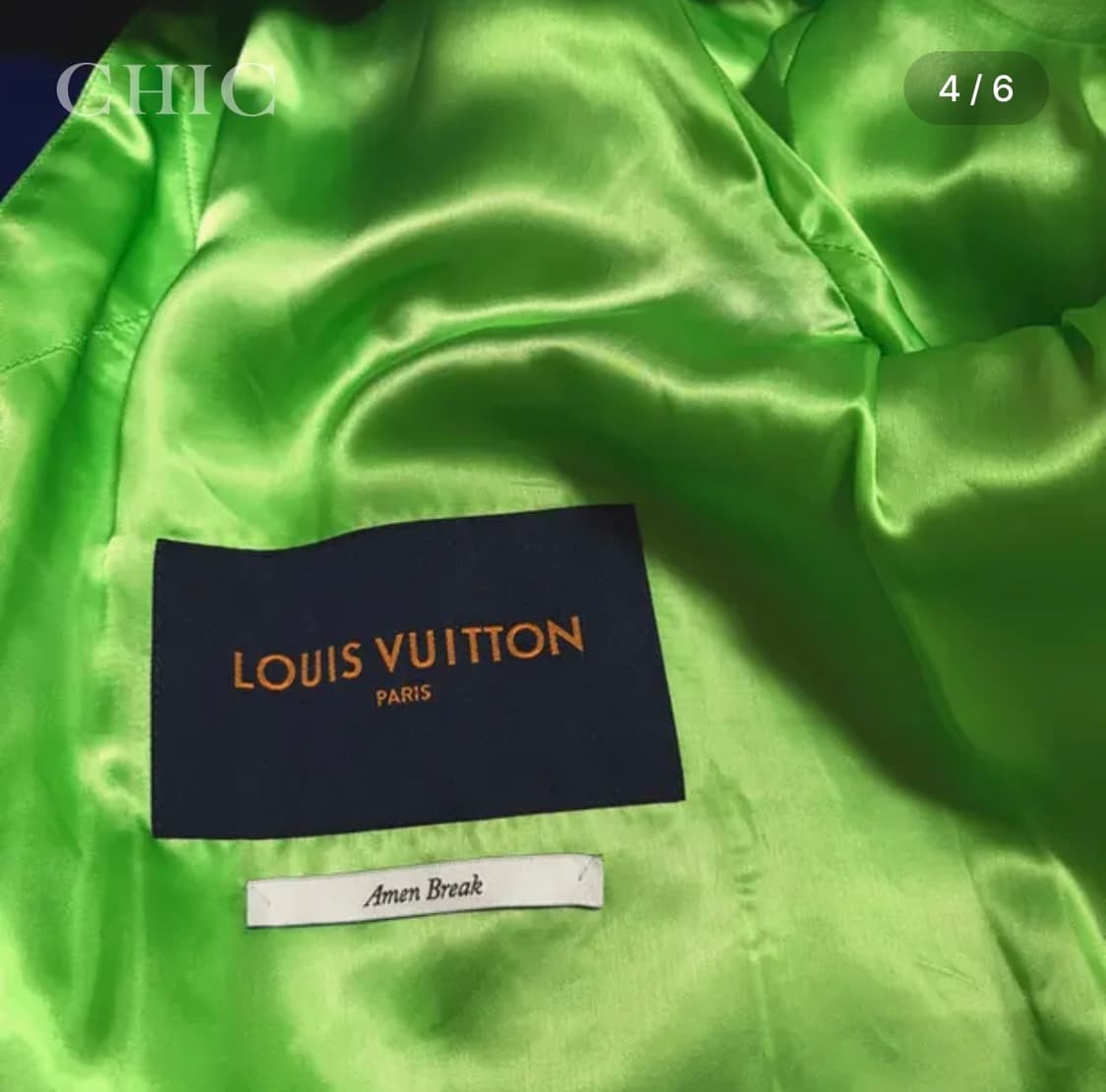 [루이비통 믹스 그라디언트 레더 봄버 바시티 자켓 | 22년도 한정판] 상품이미지4