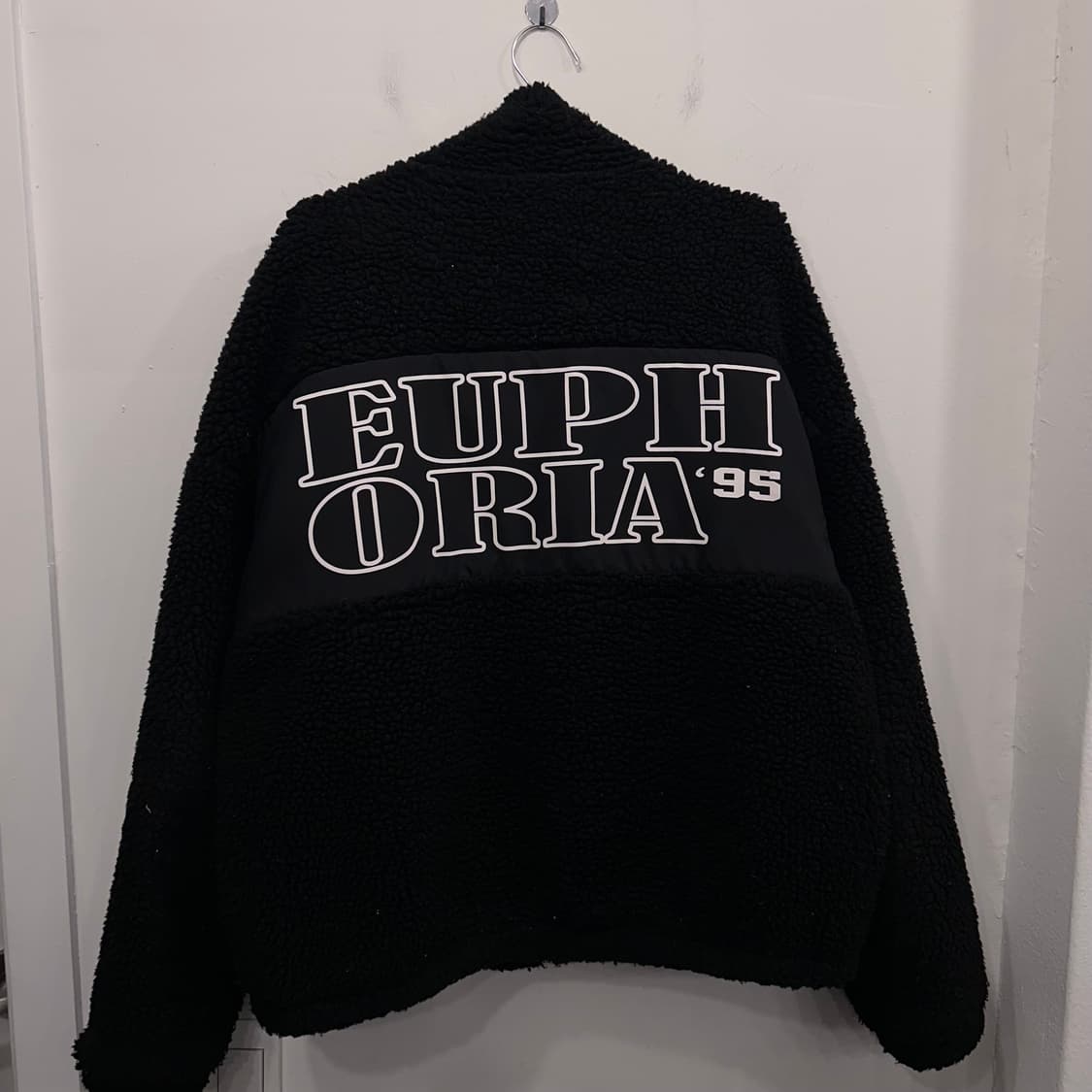 THE CLAP 나일론포인트 하이넥 뽀글이 플리스 상품이미지5