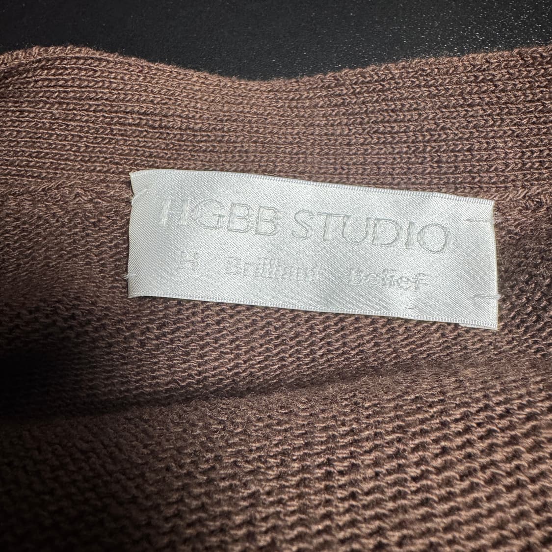 hgbb studio 집업 가디건 팝니다 상품이미지4