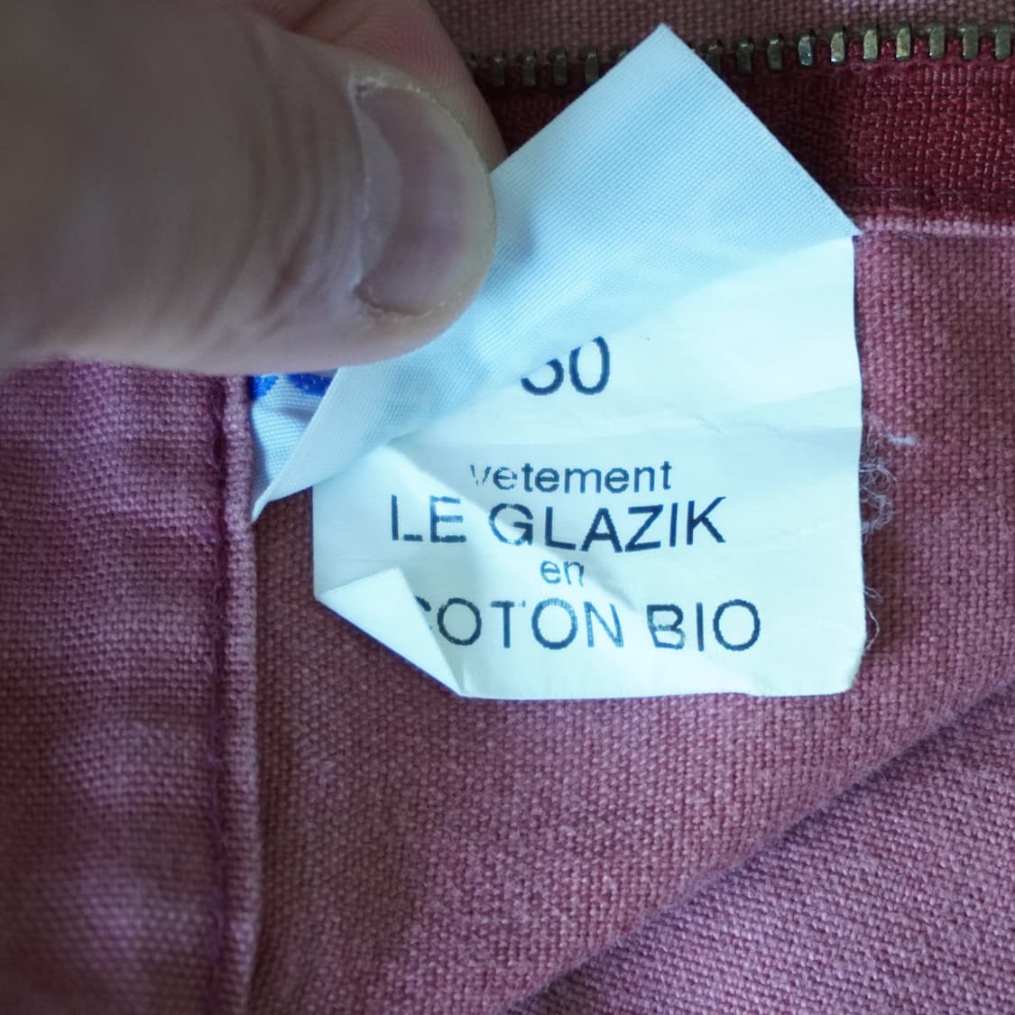 르글라직 Le Glazik 워시드핑크 프렌치 워크 팬츠 50 상품이미지6
