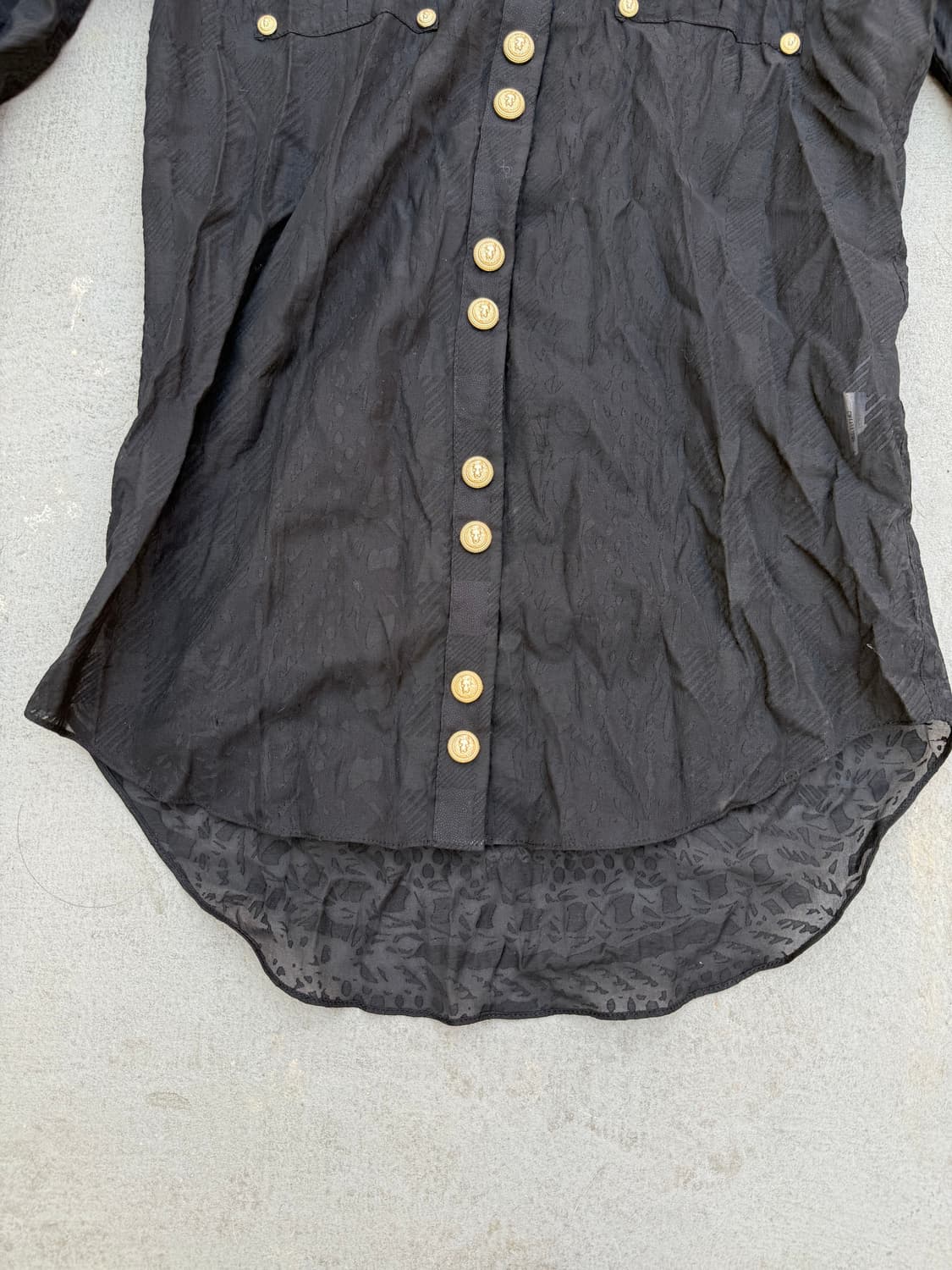 10corsocomo X balmain 금장 버튼 셔츠 상품이미지8