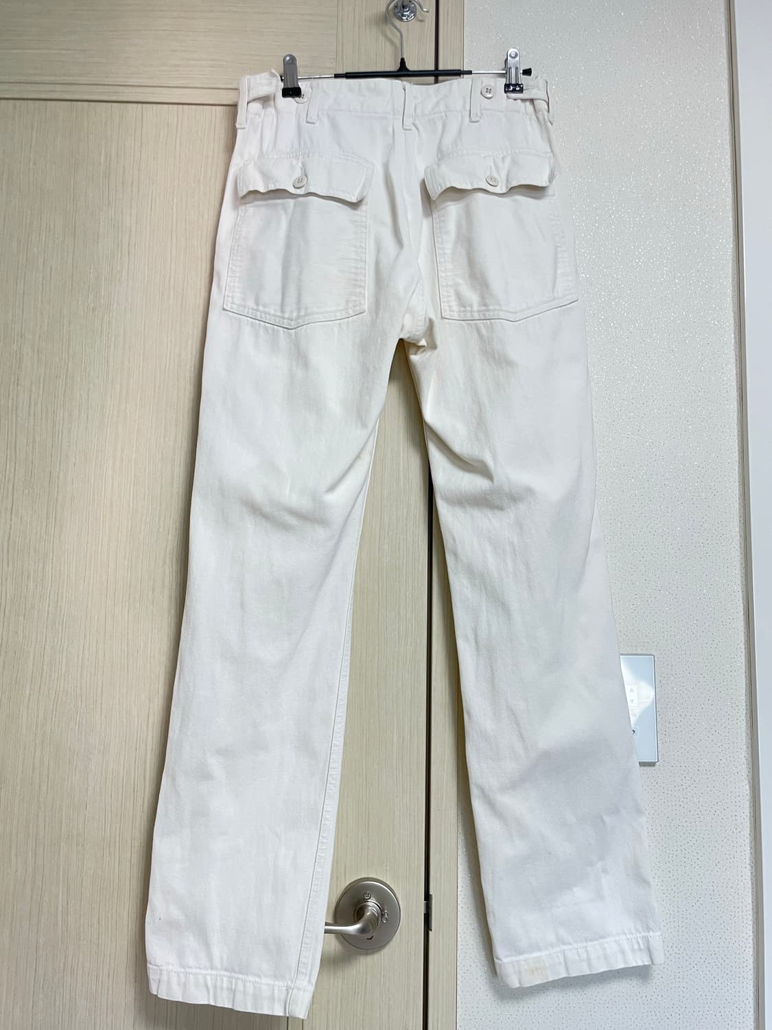 엔지니어드가먼츠 퍼티그 팬츠 화이트 30 상품이미지2