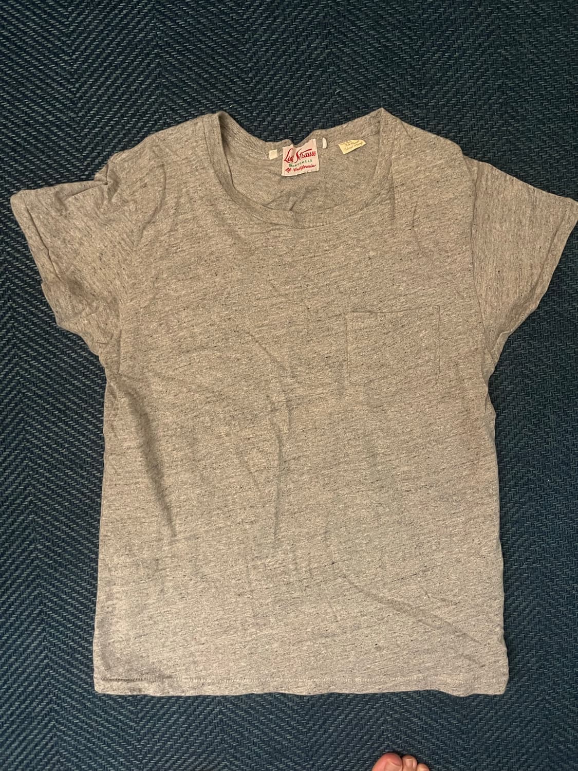 LVC 1950's 스포츠웨어 티셔츠 그레이 상품이미지1