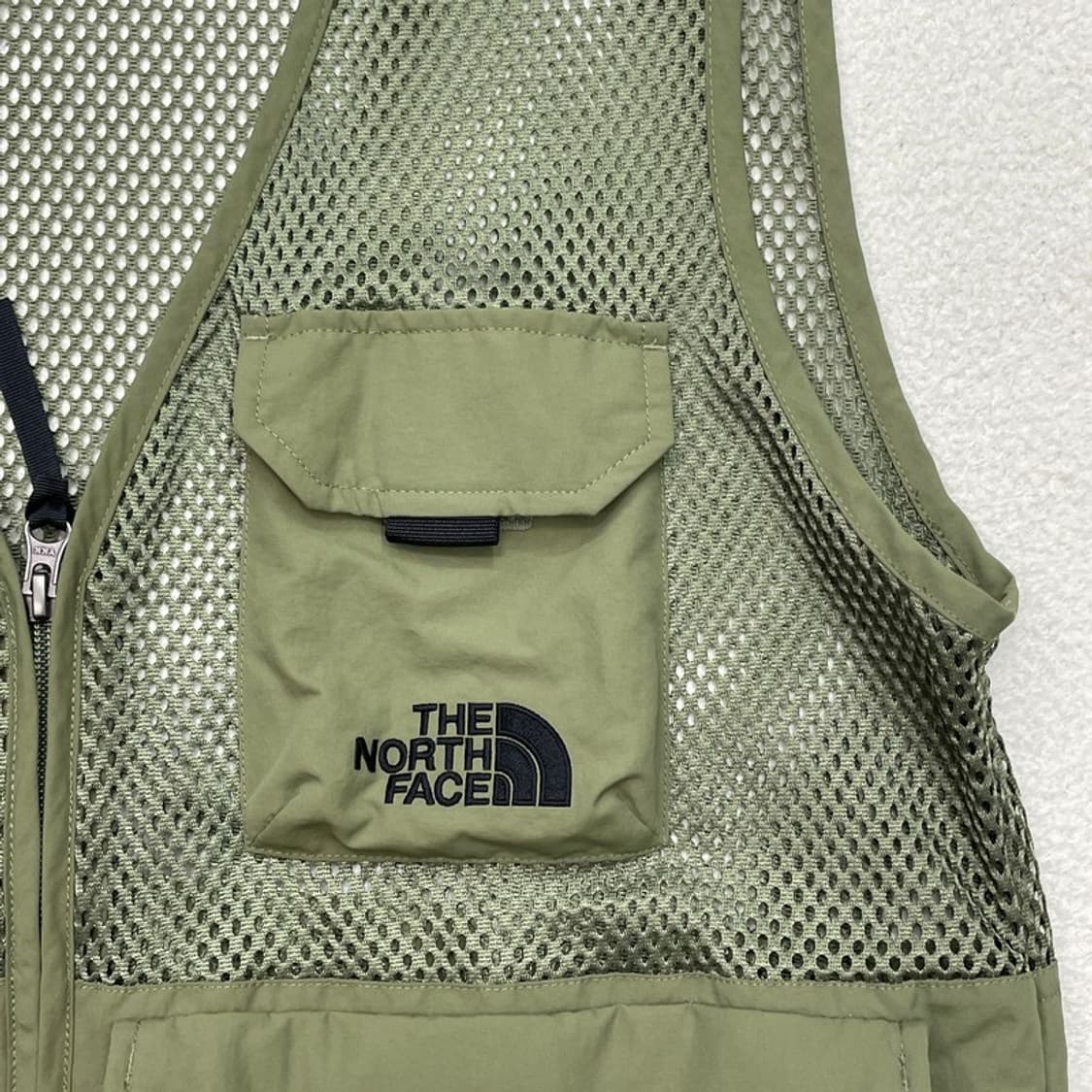 THE NORTH FACE 피싱 베스트 카키 M(95) 상품이미지3