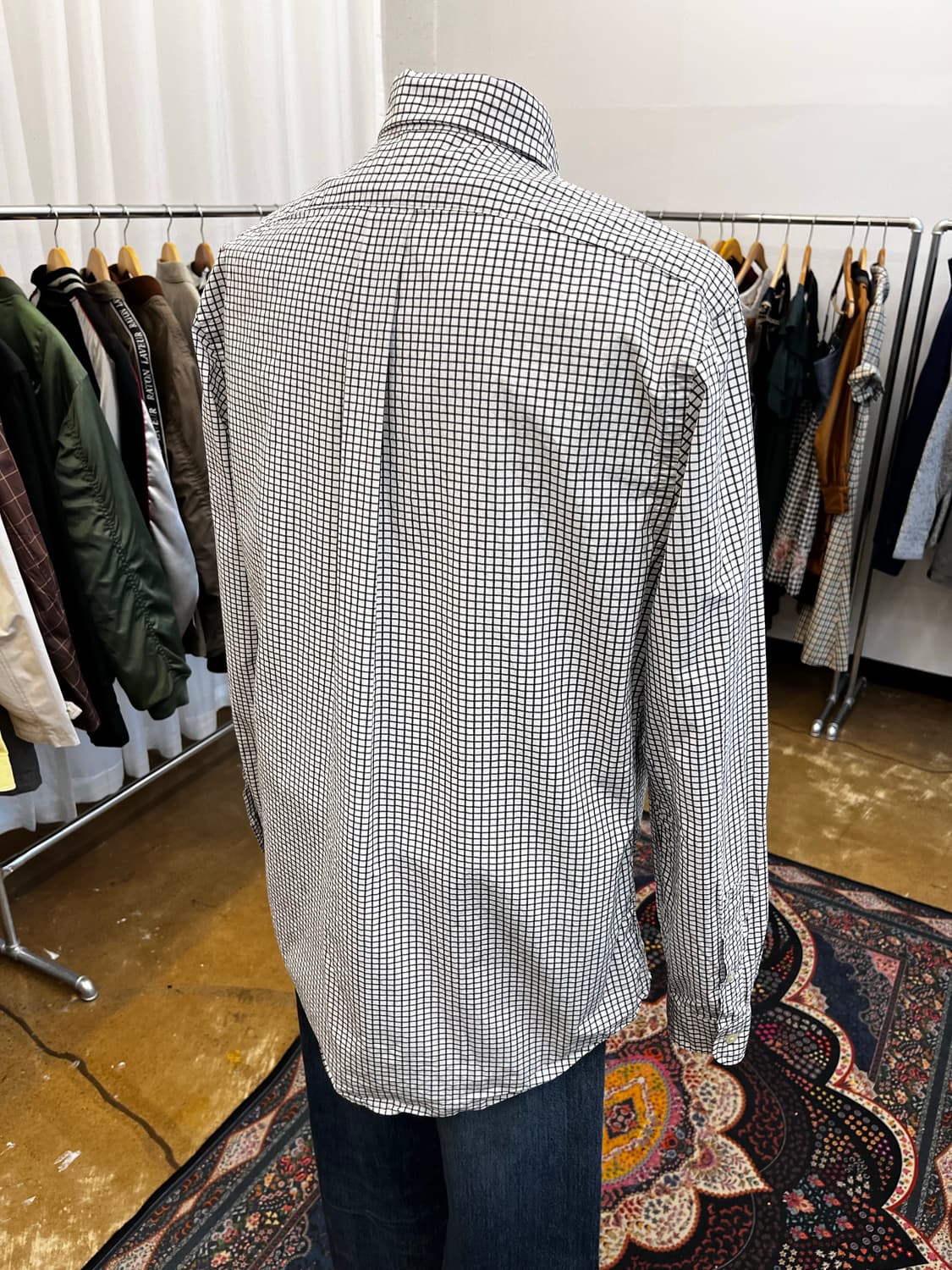 폴로 랄프 로렌 체크 셔츠 상품이미지5