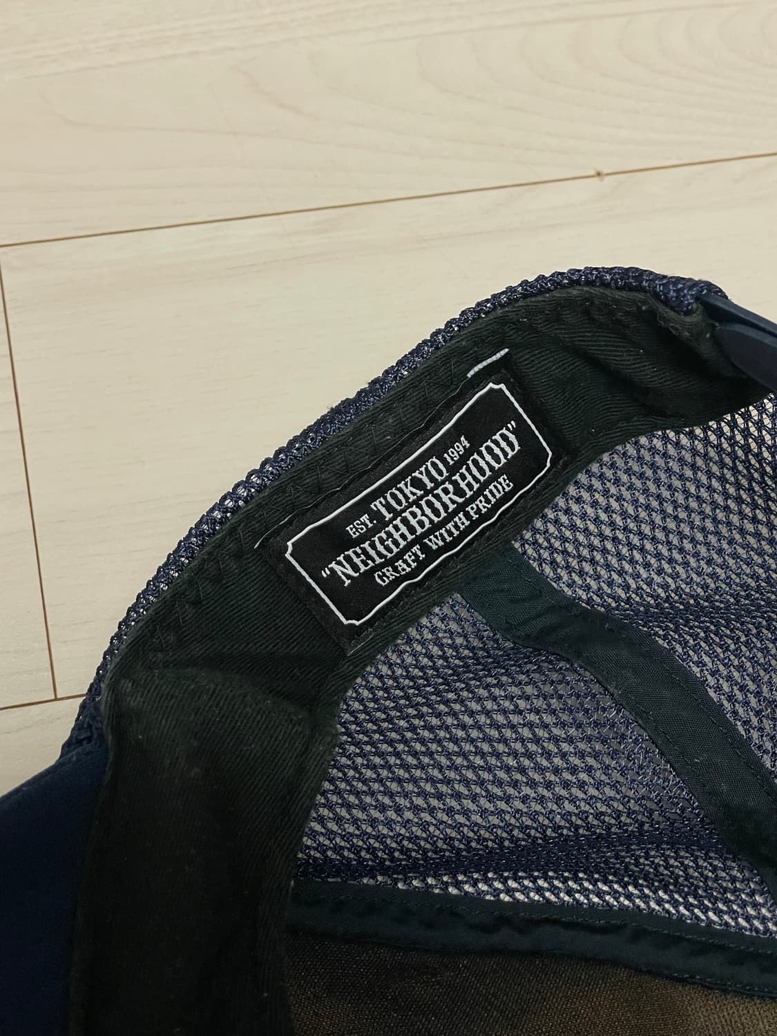 네이버후드 메쉬캡 딥블루 상품이미지4