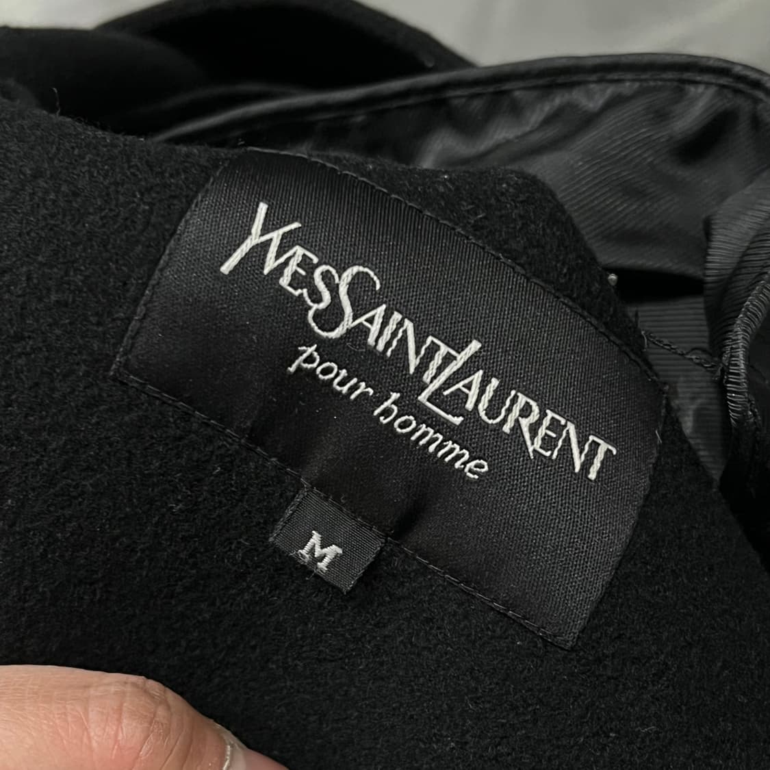  입생로랑 핸드메이드 울 자켓 y14798 상품이미지7