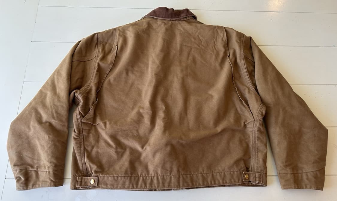 칼하트 J01 디트로이트 커스텀 자켓 브라운 상품이미지3