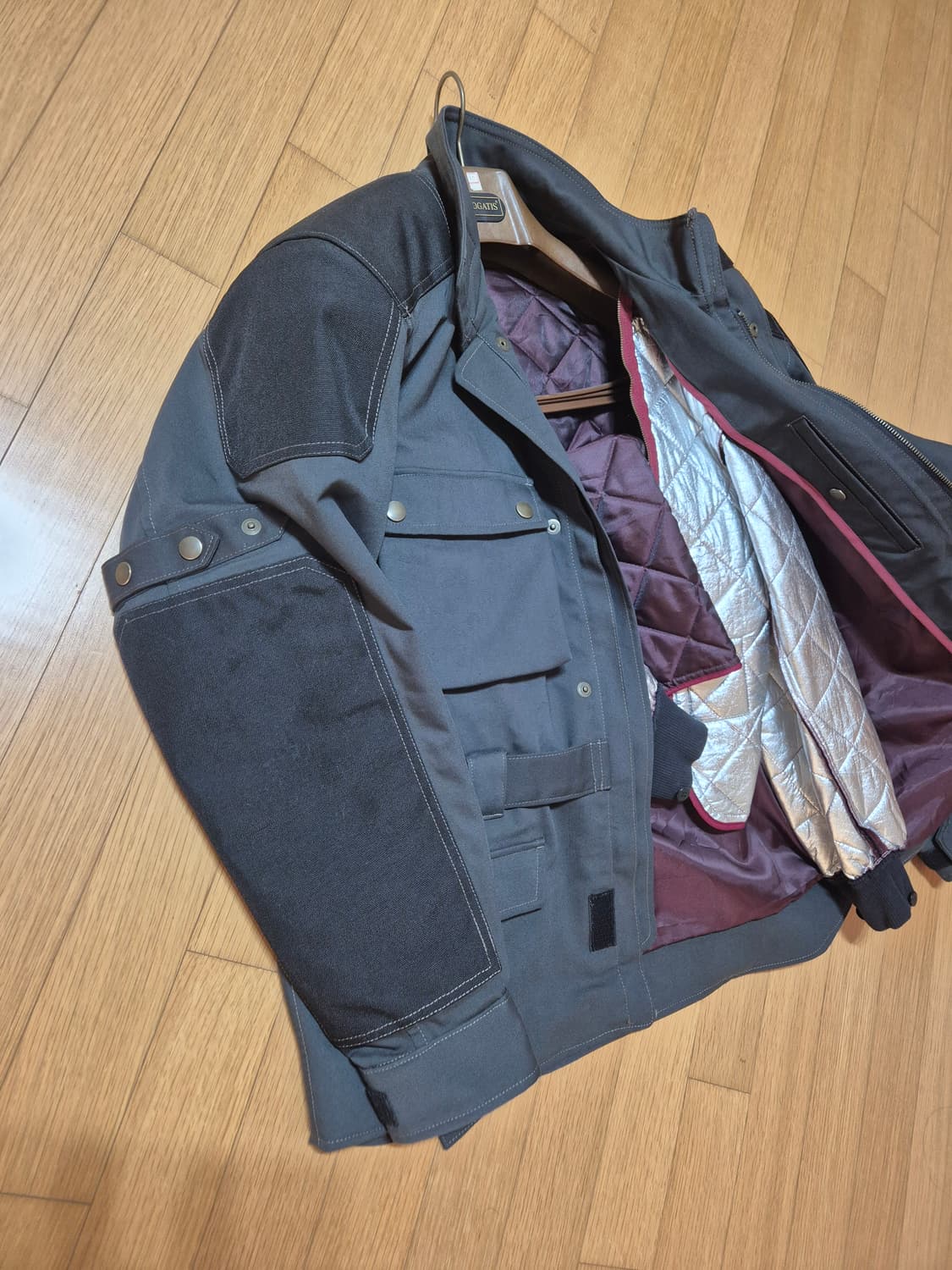 일본 Pair slope 수공 모토사이클 자켓 상품이미지3