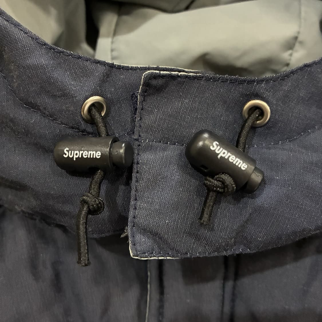 90s 슈프림 다운 파카 다크 네이비 상품이미지4