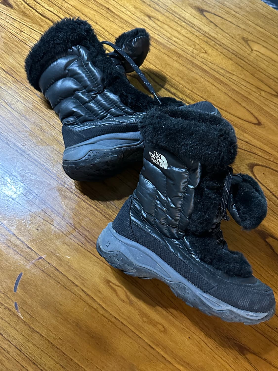 노스페이스 털 부츠 215mm 블랙 상품이미지5