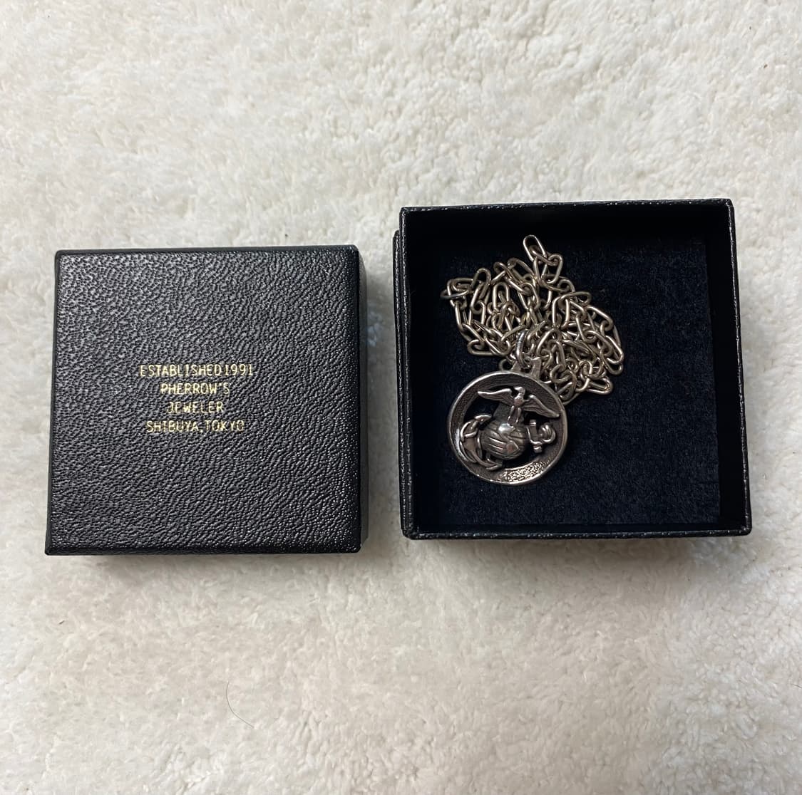 페로우즈 USMC 실버 925 넥클리스 목걸이 상품이미지9