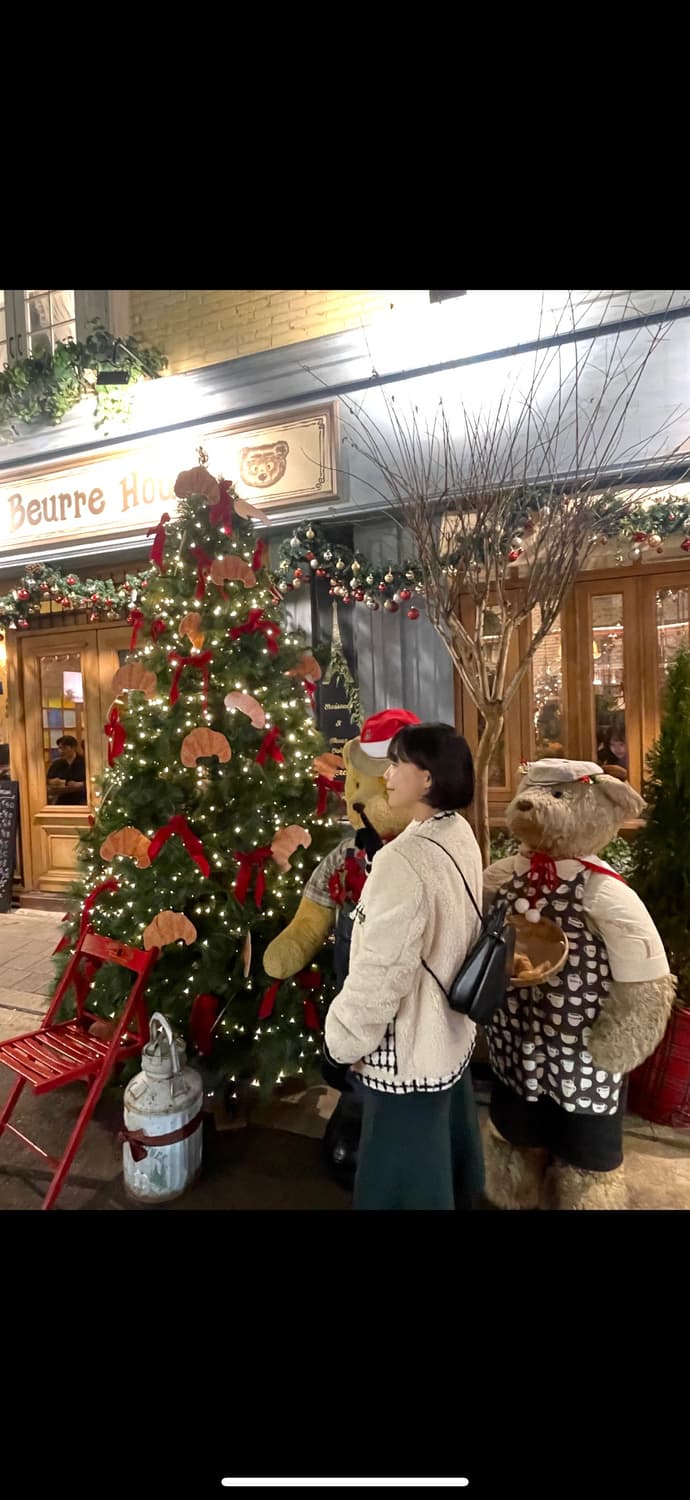 리본타이 나흐나흐 시어링 트위드 자켓 상품이미지5