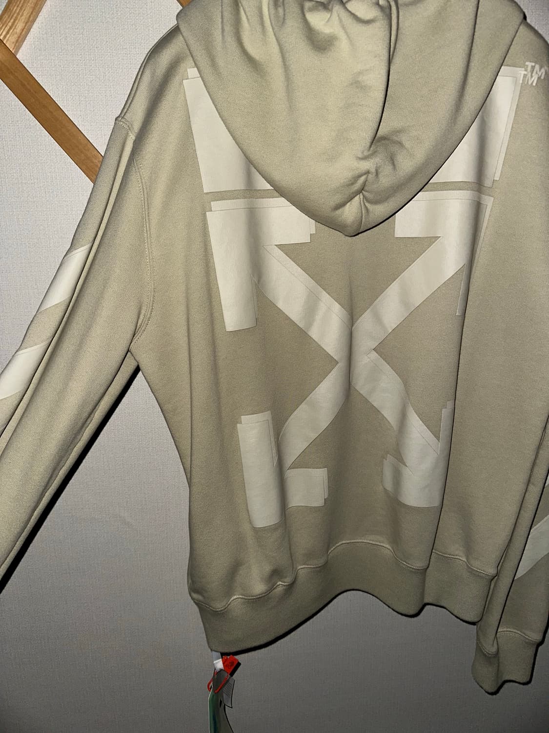 오프화이트 후드집업 (L100) 상품이미지5