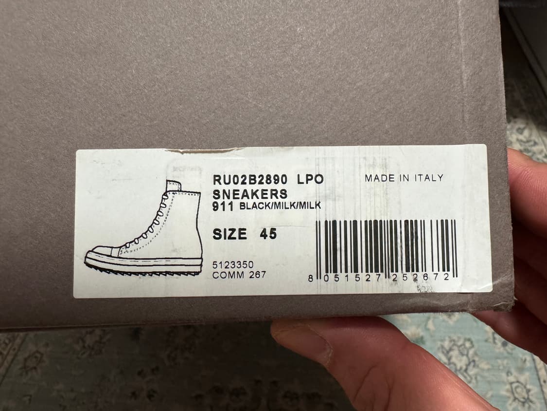 (45)릭오웬스 라몬즈(RU02B2890LPO) 상품이미지3