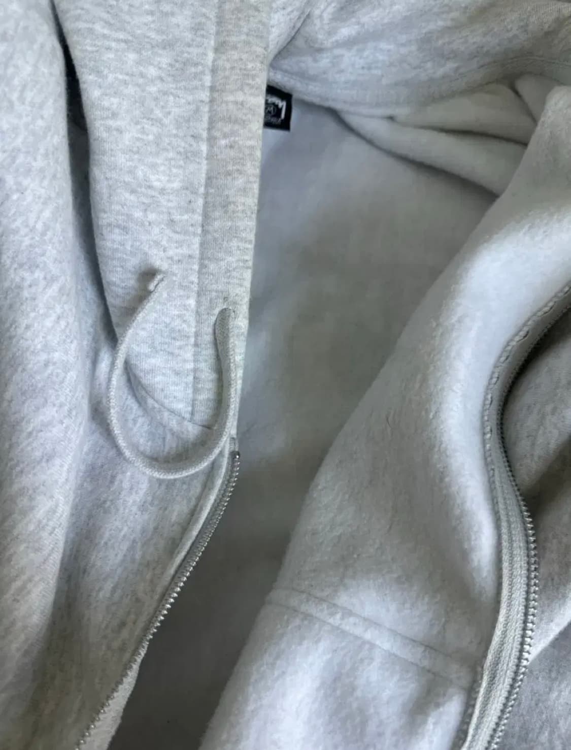 스투시 베이직 후드집업 애쉬헤더 m 사이즈 상품이미지4