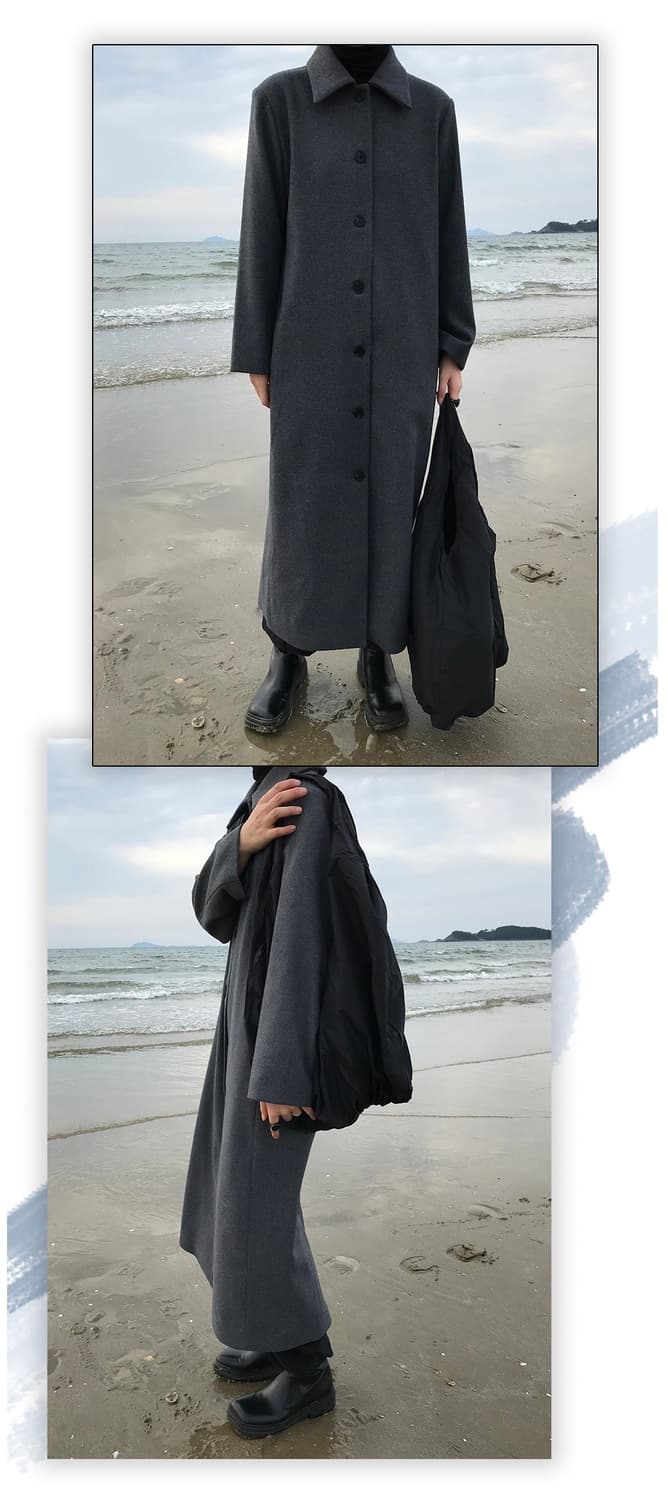 (당일발송) 아케 테일러 롱 코트 판매합니다. 상품이미지1