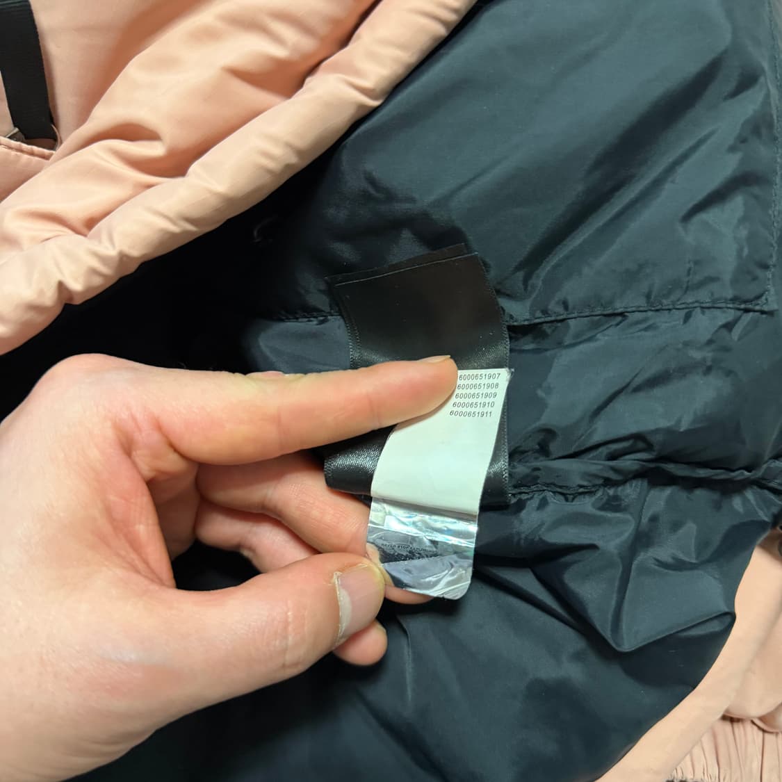 노스페이스 700 핑크 더스티로즈 눕시 패딩 상품이미지8