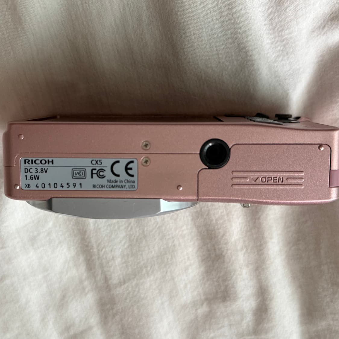 리코 CX5 핑크 빈티지 카메라 상품이미지4