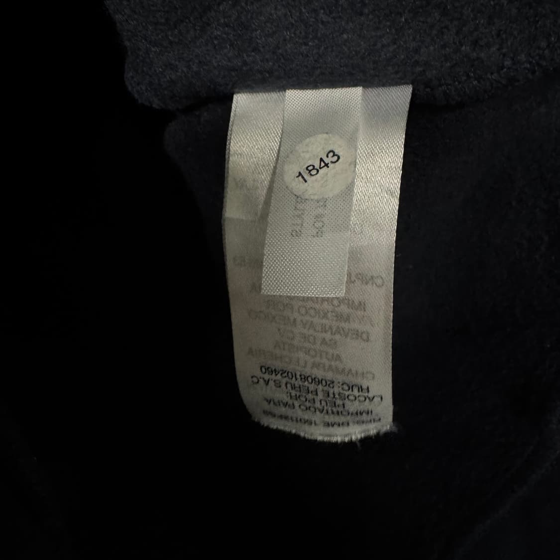 라코스테 로고 맨투맨 상품이미지4