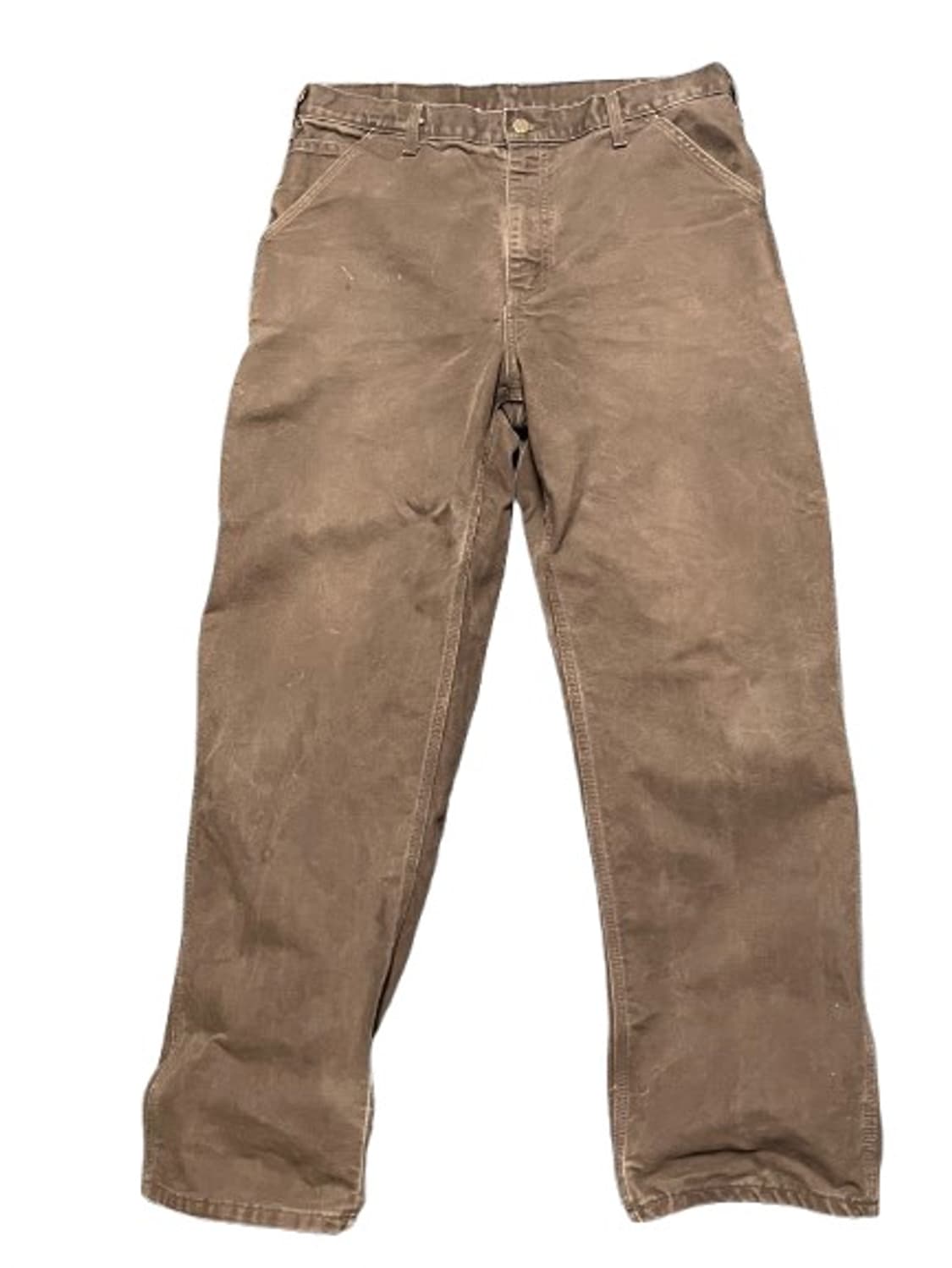 [34X32] 올드 칼하트 싱글니 카펜터팬츠 다크브 라운 B11 dkb 상품이미지1