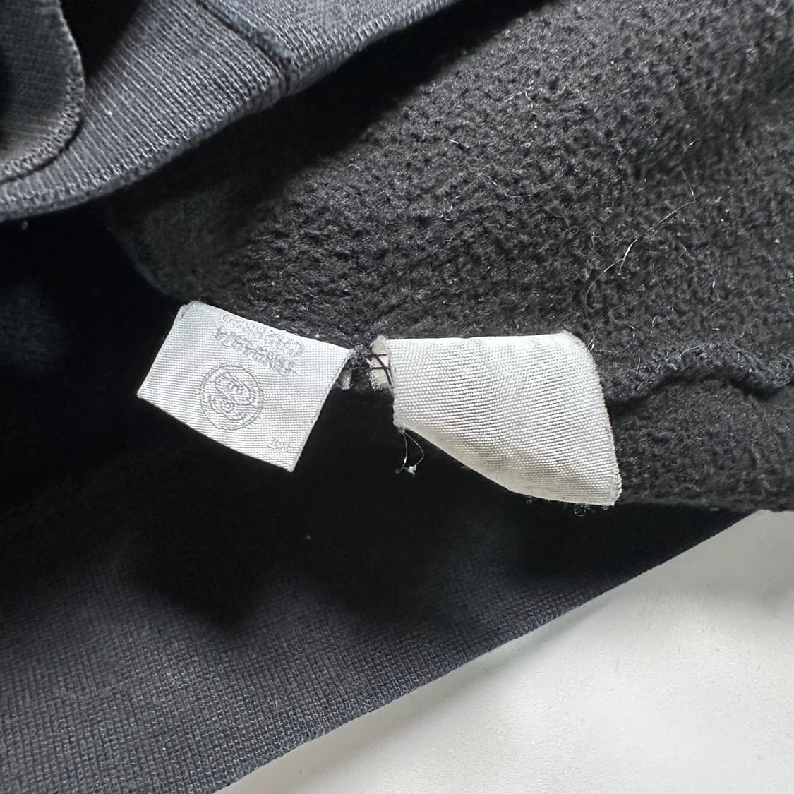 스투시 스탁로고 블랙 후드티 상품이미지7