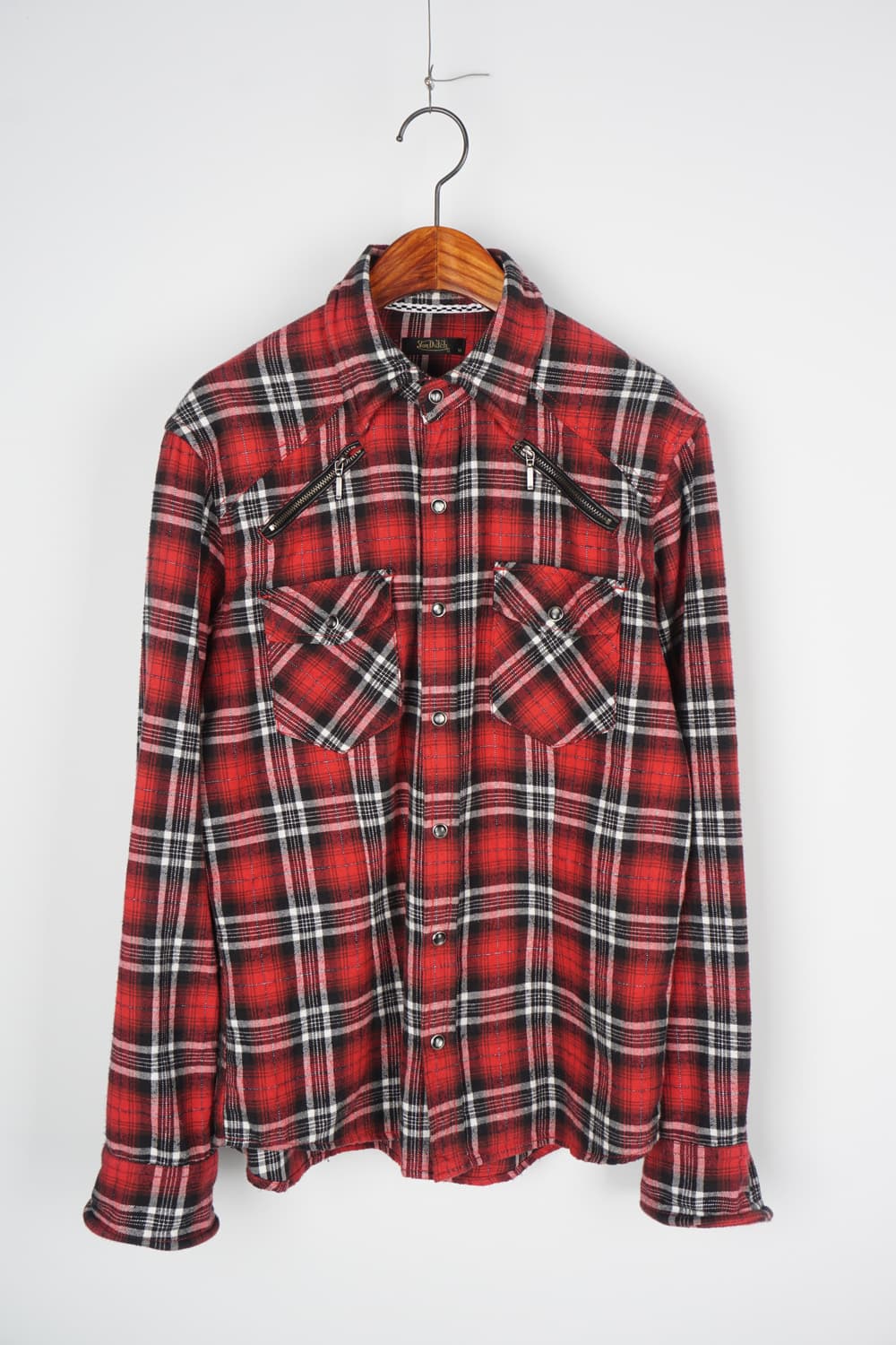  VON DUTCH plaid check western shirt 상품이미지1