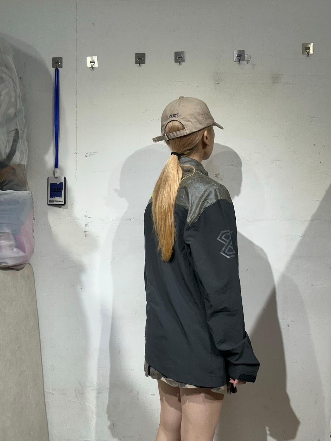 나이키 블랙 로고 트랙탑 져지 L 상품이미지3