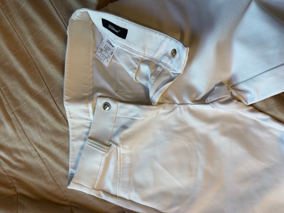 타이틀리스트 화이트 팬츠 25 사이즈 상품이미지6